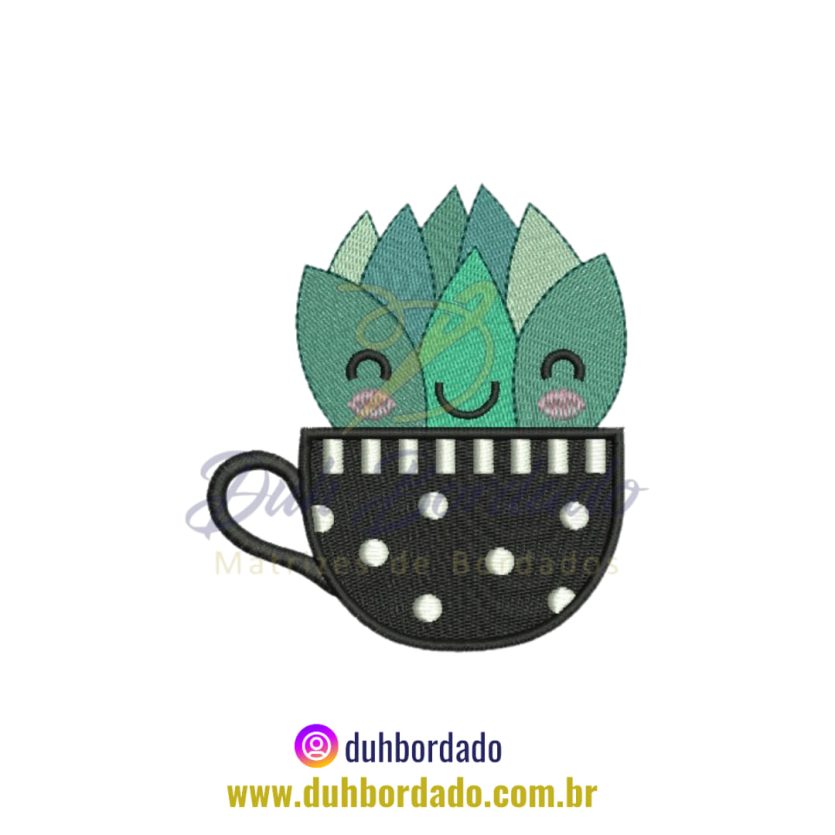 Matriz de Bordado de Cacto