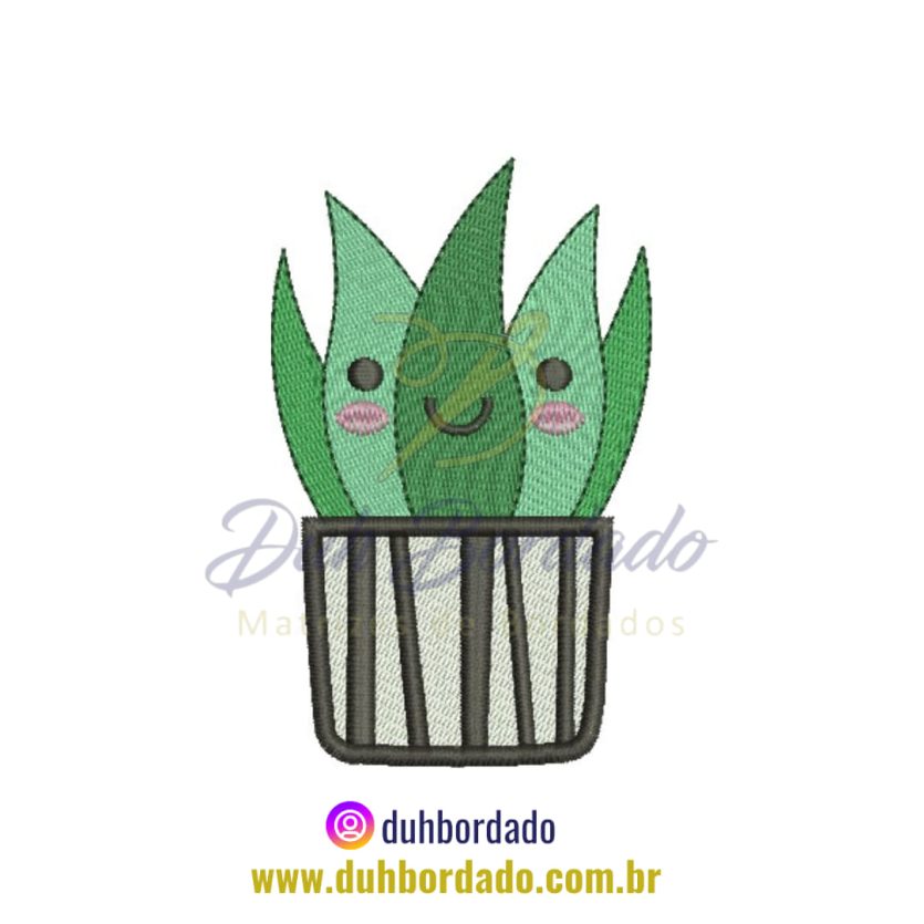 Matriz de Bordado de Cacto