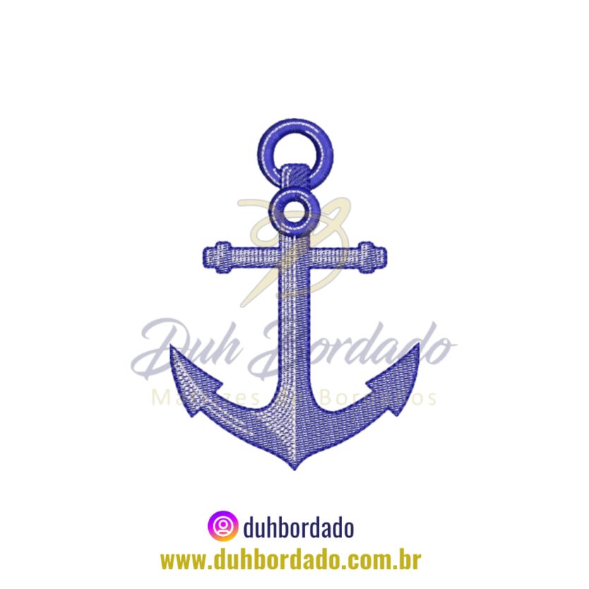 Matriz de Bordado de Âncora