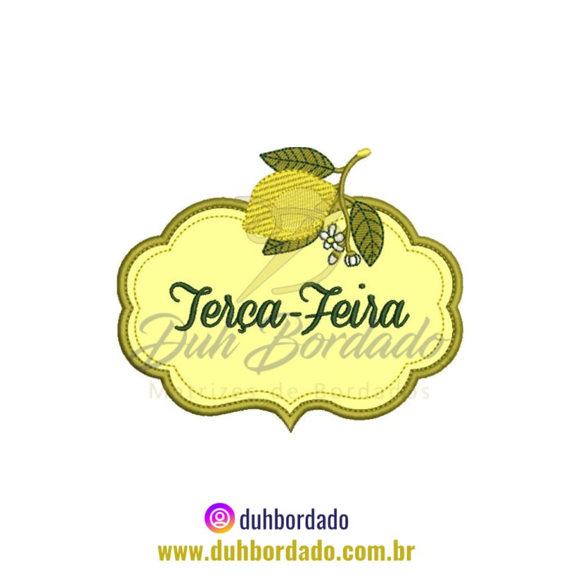 Matriz de Bordado de Semaninha