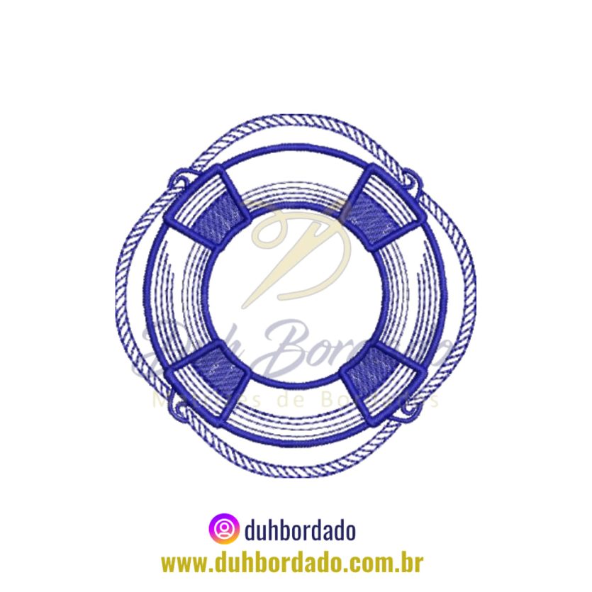 Matriz de Bordado de Boia
