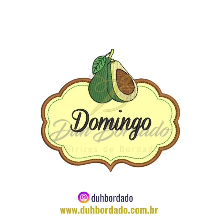 Matriz de Bordado de Semaninha