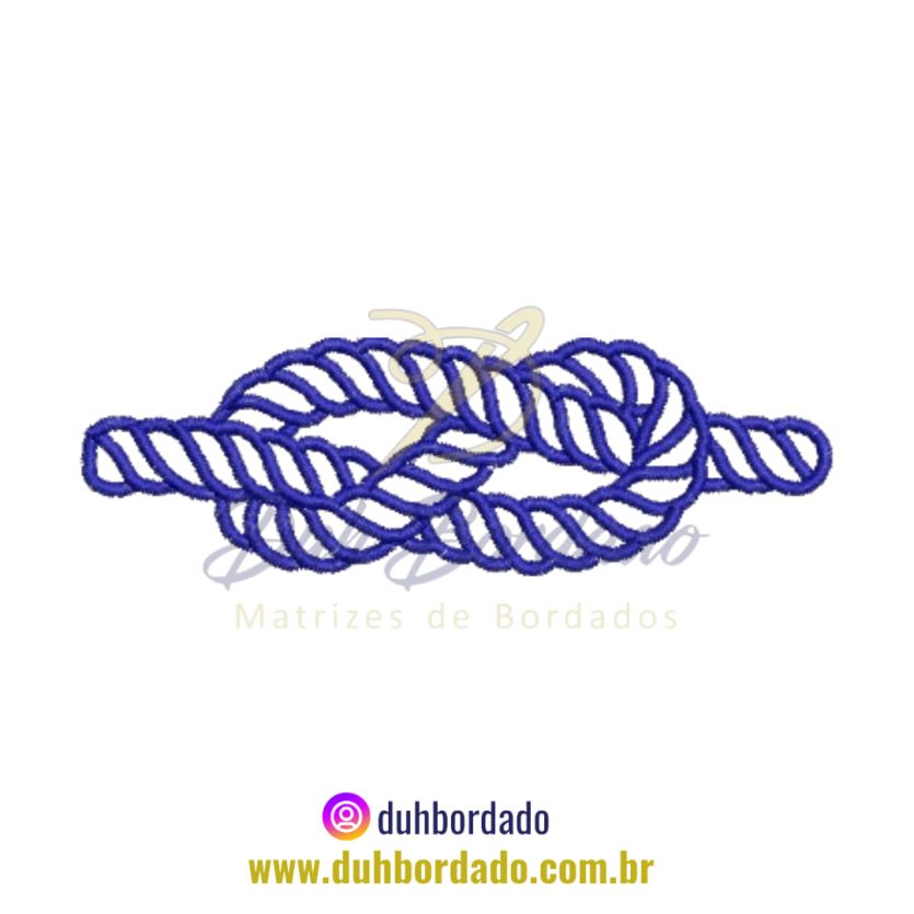 Matriz de Bordado de Nó de Marinheiro