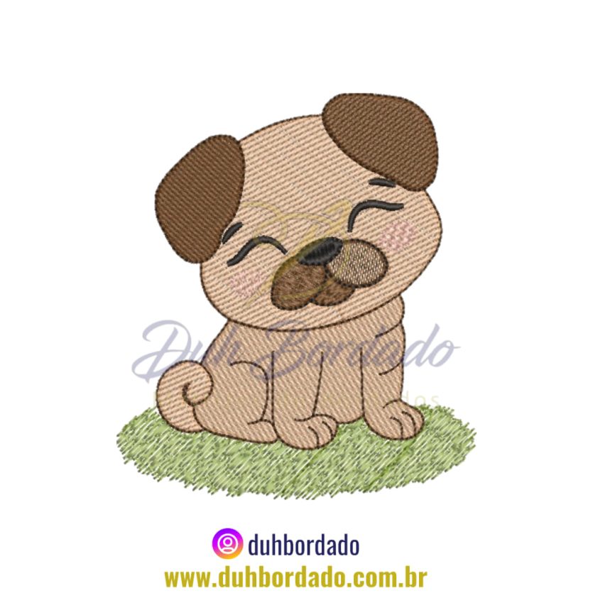 Matriz de Bordado de Cachorrinho