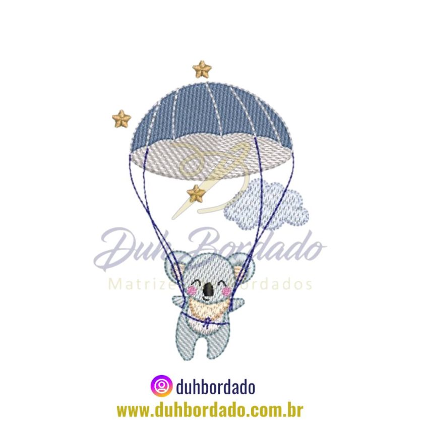 Matriz de Bordado de Coala