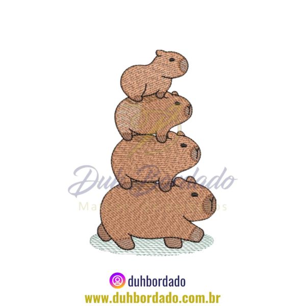 Coleção Matrizes de Bordados Capivara - Image 7