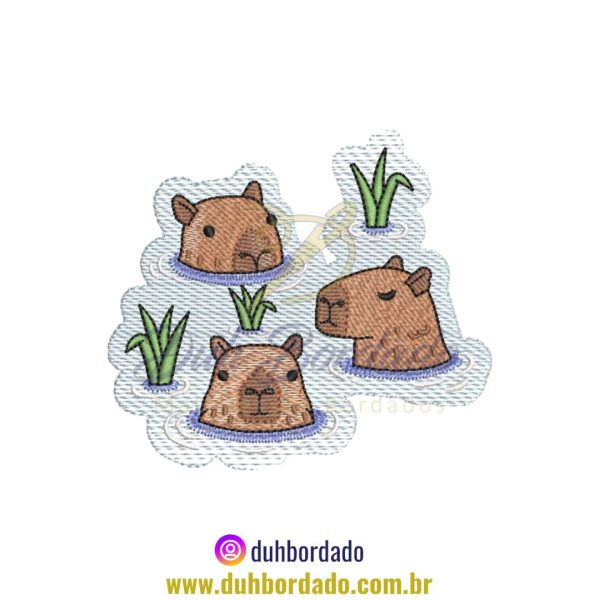 Coleção Matrizes de Bordados Capivara - Image 2