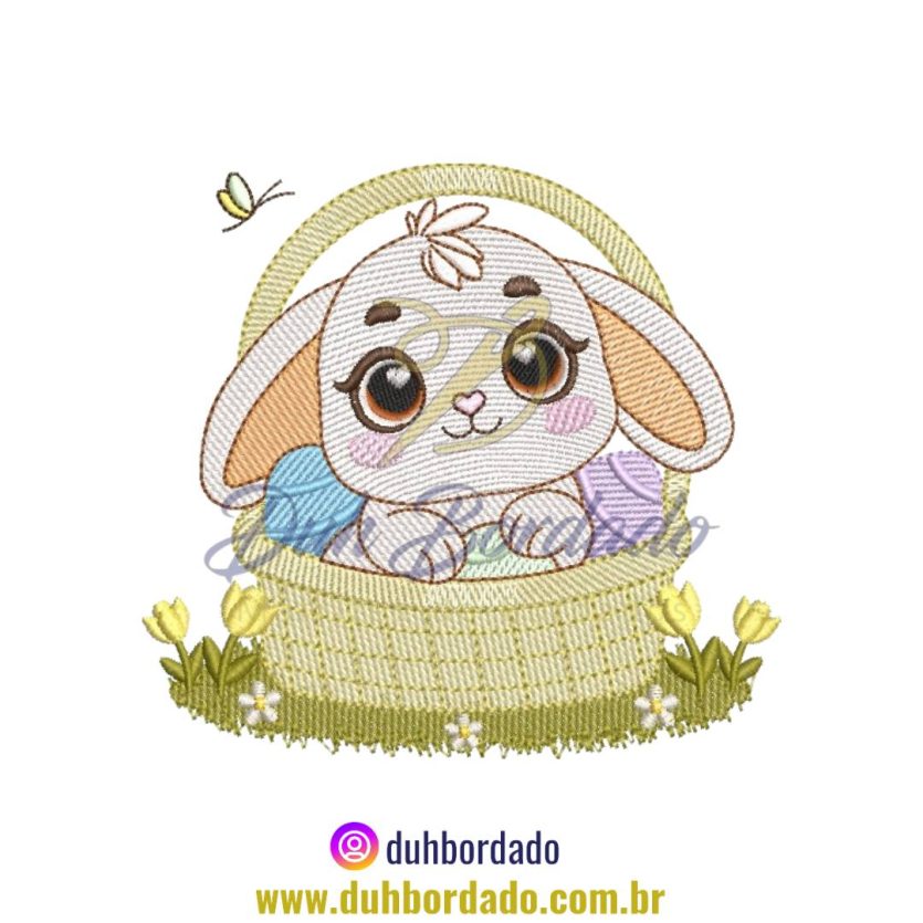 Matriz de Bordado Coelho