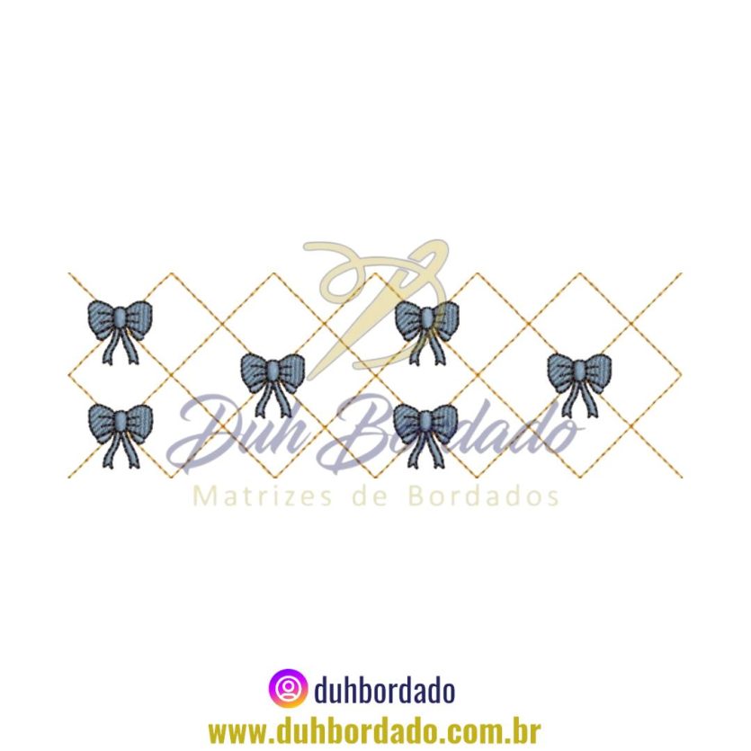 Matriz de Bordado de Barrado