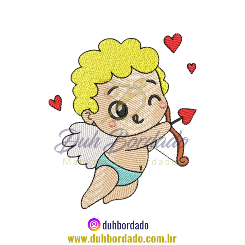 Matriz de Bordado Cupido