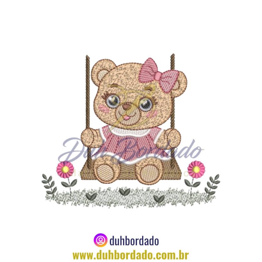 Matriz de Bordado de Ursinha