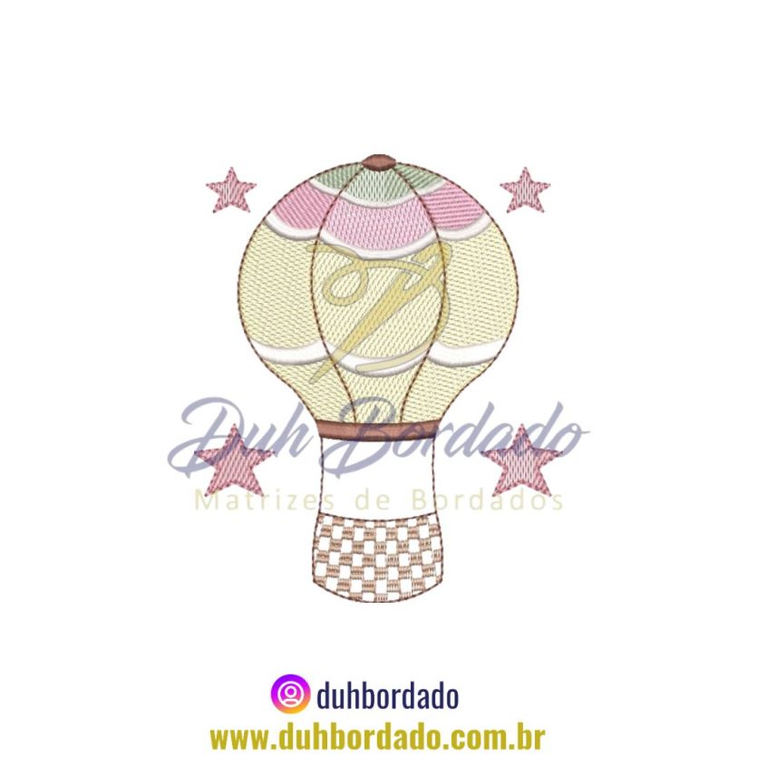 Matriz de Bordado de Balão