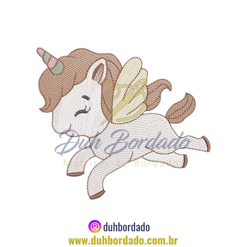 Matriz de Bordado de Unicórnio