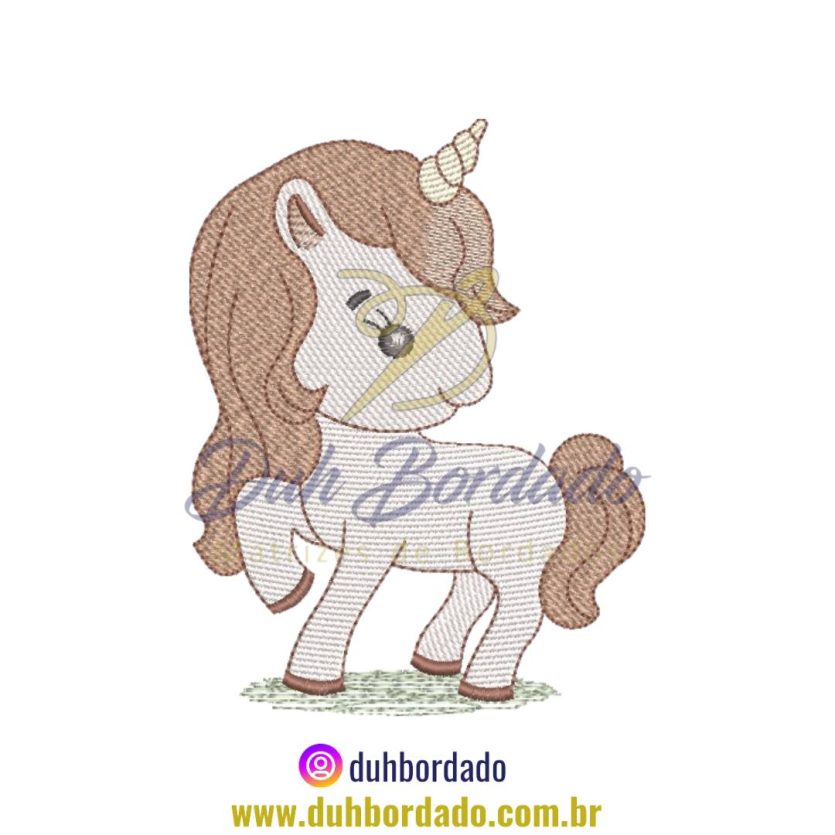 Matriz de Bordado de Unicórnio