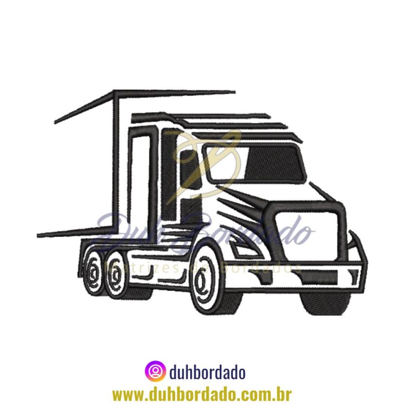 Matriz de Bordado de Caminhão