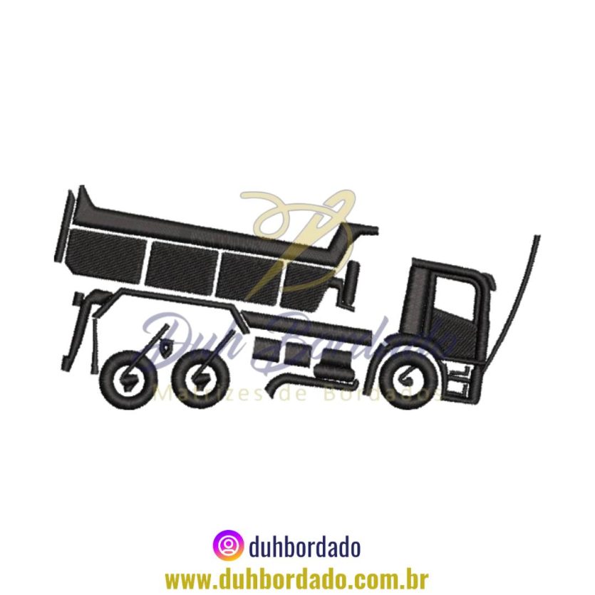 Matriz de Bordado de Caminhão