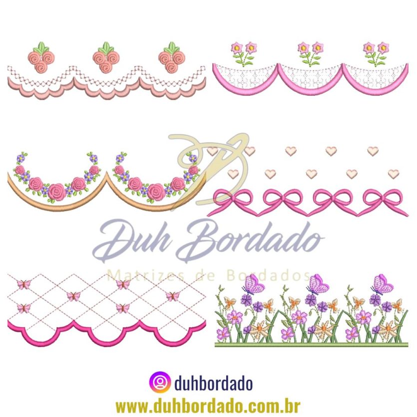 Coleção Matrizes de Bordados de Barras
