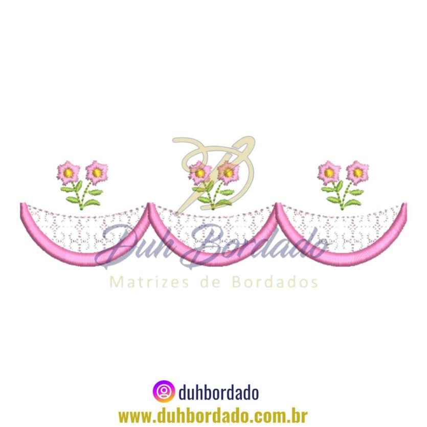 Matriz de Bordado Barrado