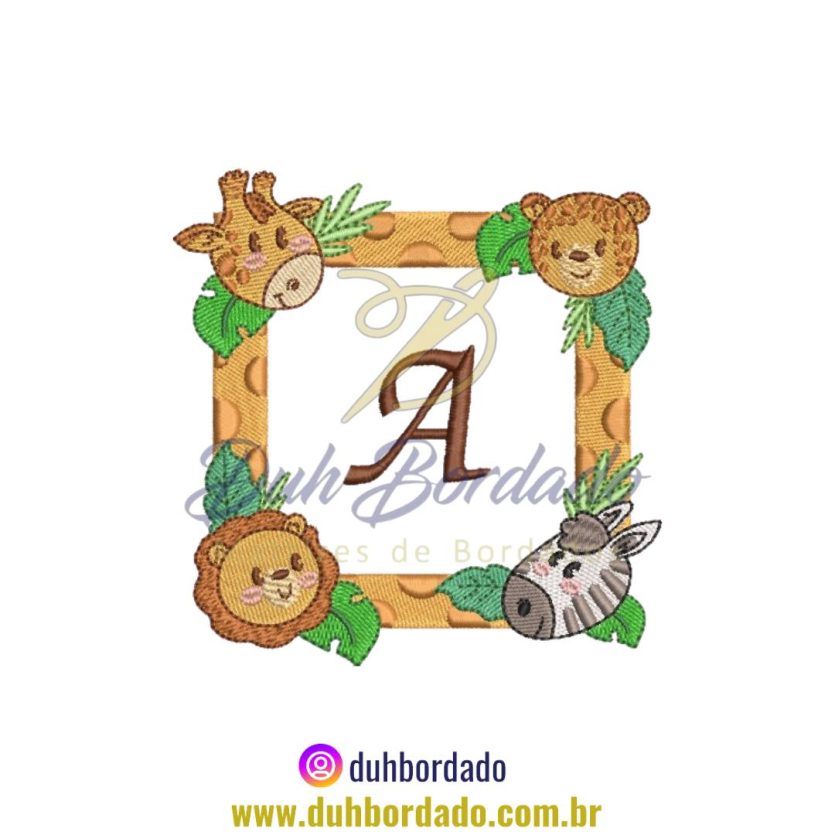 Matriz de Bordado de Moldura