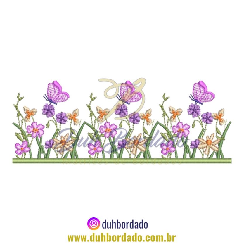 Matriz de Bordado Barrado