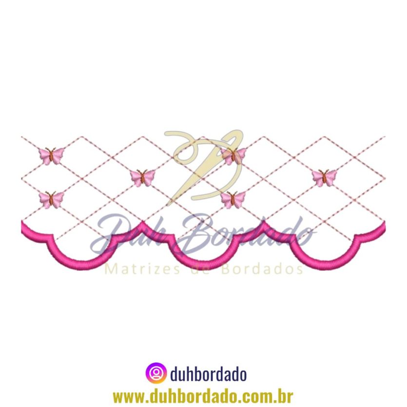 Matriz de Bordado Barrado