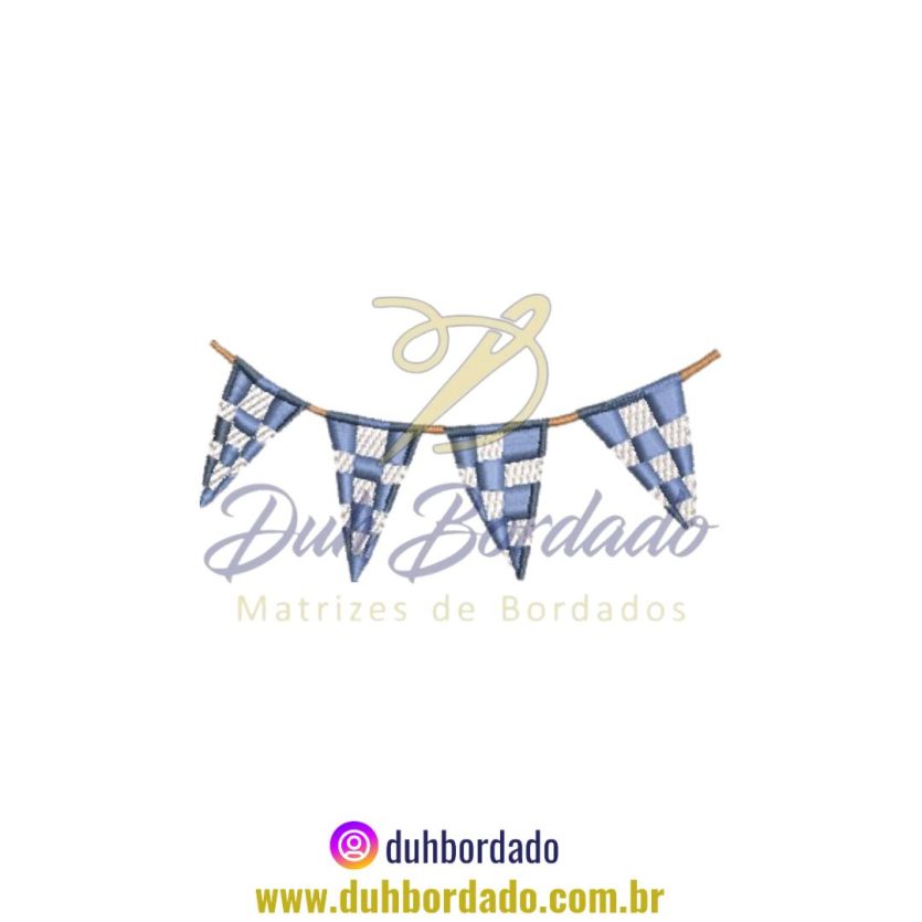 Matriz de Bordado de Bandeiras