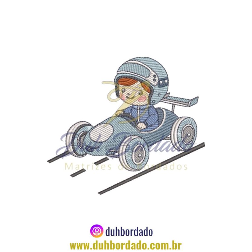 Matriz de Bordado de Menino Piloto