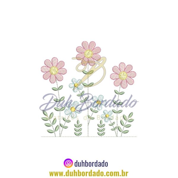 Coleção Matrizes de Bordados Borboletas Floral - Image 4
