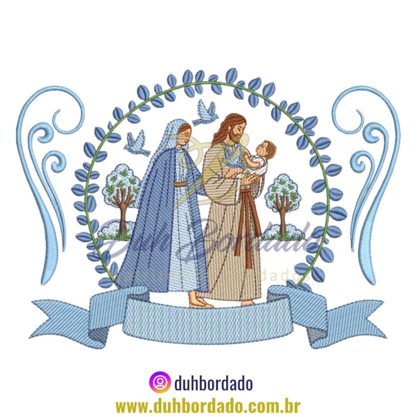 Matriz de Bordado de Jesus