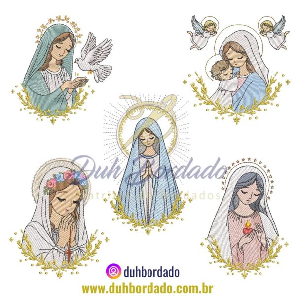 Coleção Matrizes de Bordados Santas