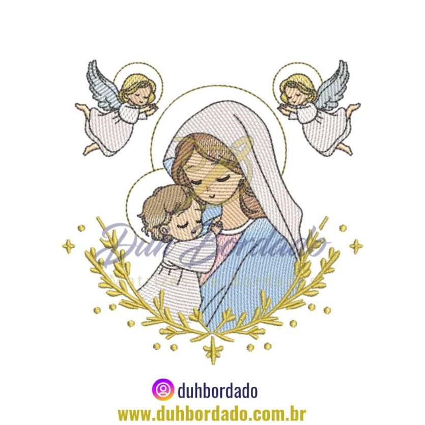 Matriz de Bordado de Nossa Senhora Do Menino Jesus