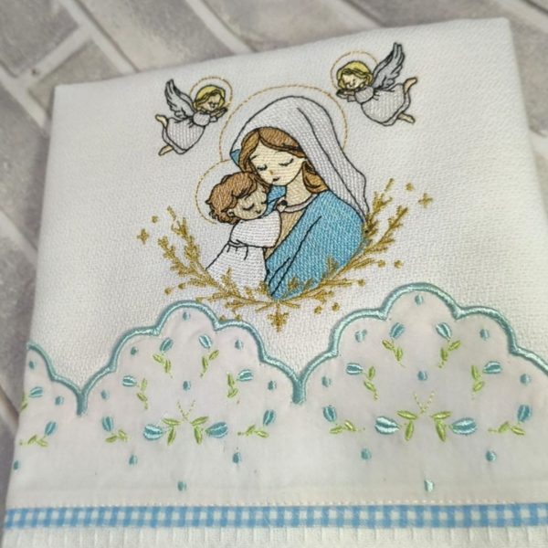 Matriz de Bordado de Nossa Senhora Do Menino Jesus - Imagem 2
