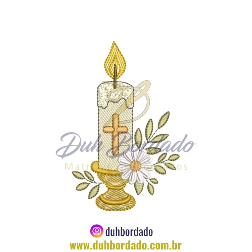 Matriz de Bordado de Vela