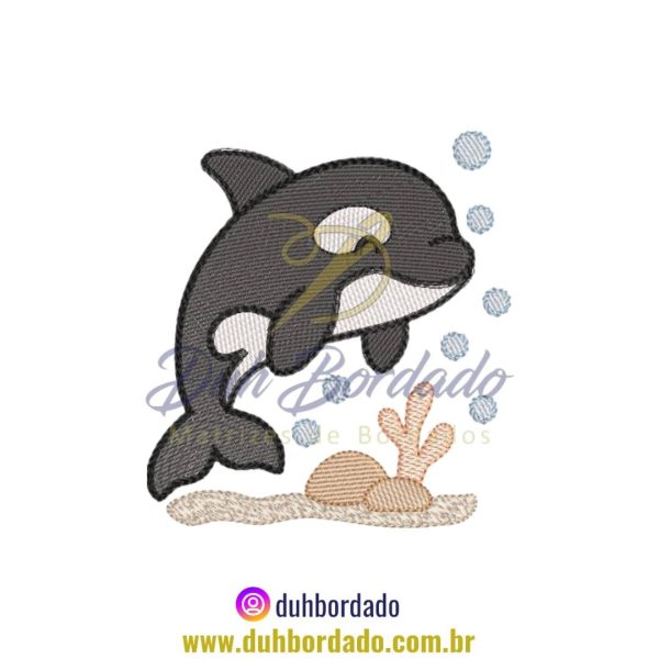 Coleção Matrizes de Bordados de Animais Marinhos - Imagem 4