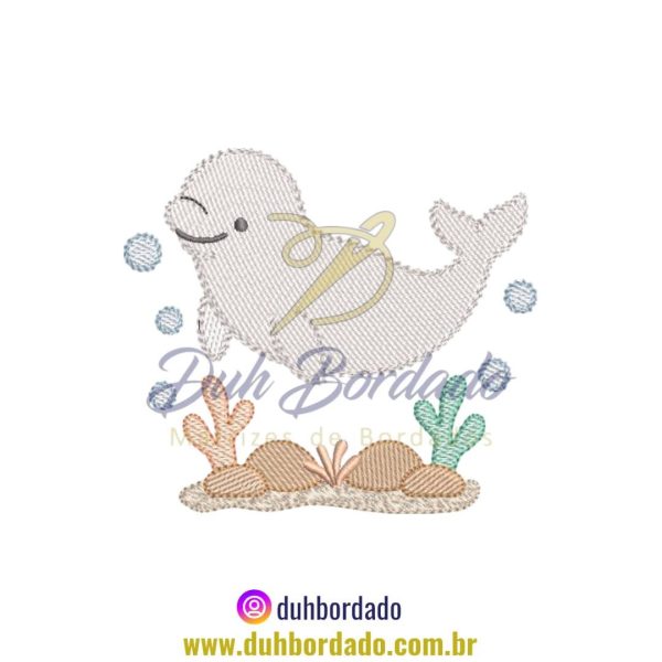 Coleção Matrizes de Bordados de Animais Marinhos - Imagem 3