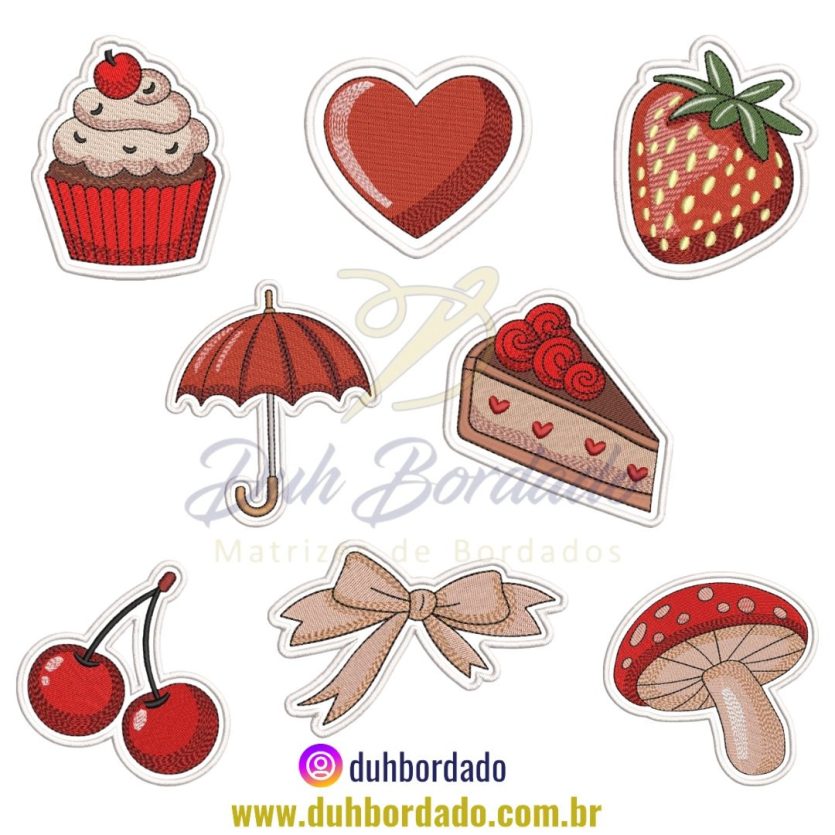 Coleção Matrizes de Bordados de Patches