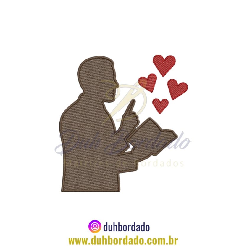 Matriz de Bordado Evangélica Pastor