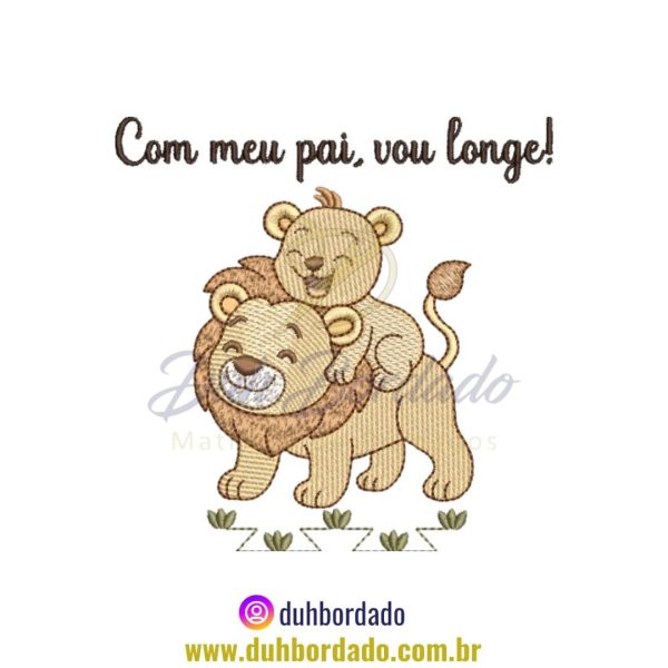 Coleção Matrizes de Bordados de Leãozinhos - Imagem 3