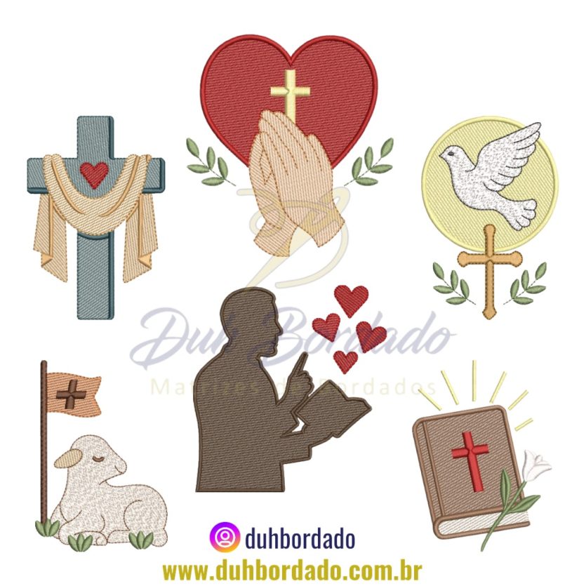 Coleção Matrizes de Bordados Evangélica
