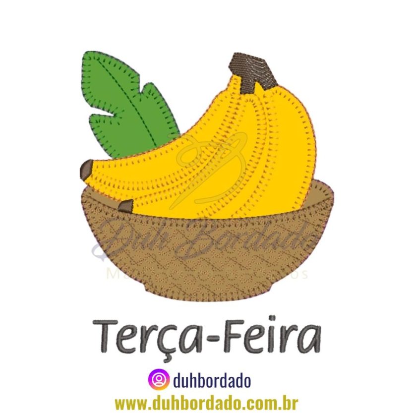 Matriz de Bordado de Semaninha