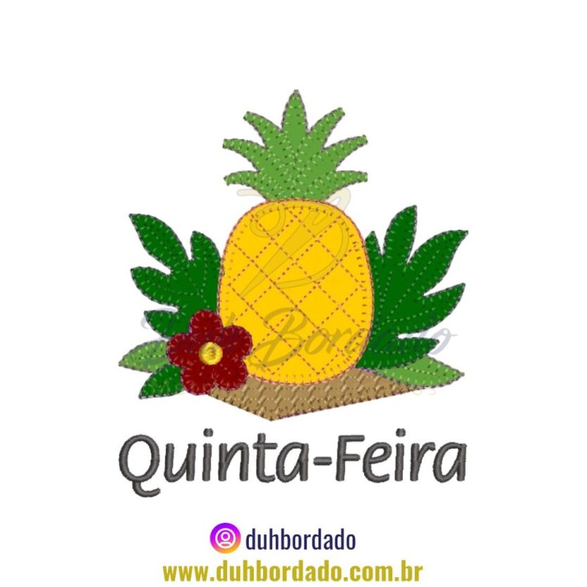 Matriz de Bordado de Semaninha