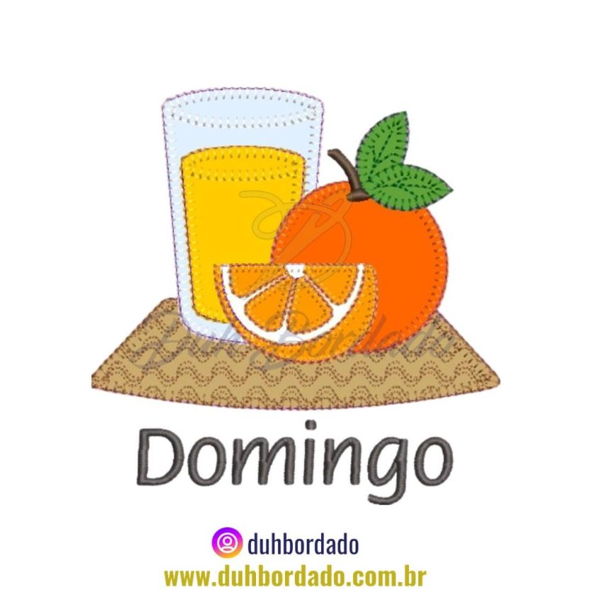 Matriz de Bordado de Semaninha