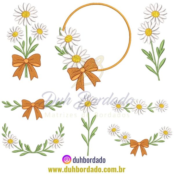 Coleção Matrizes de Bordados de Margarida