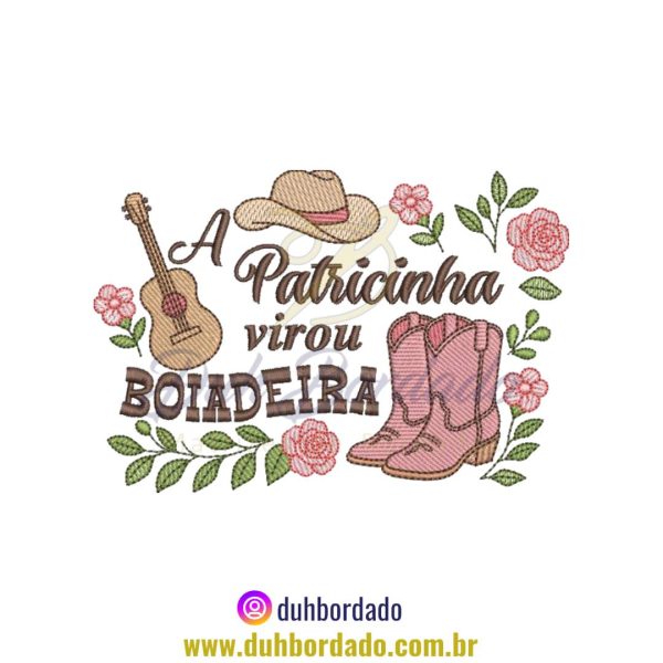 Coleção de Matrizes de Bordados Boiadeira Completa - Imagem 13
