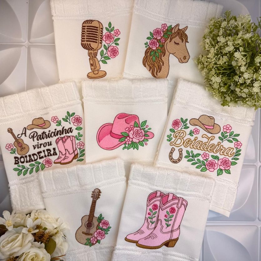 Coleção de Matrizes de Bordados Boiadeira Completa