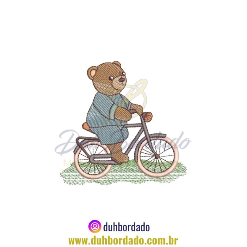 Matriz de Bordado de Ursinho Explorador