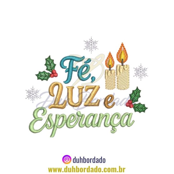 Coleção Matrizes de Bordados de Natal Lettering - Imagem 5