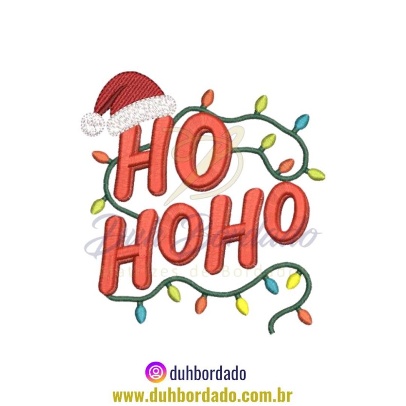 Matriz de Bordado Frase Natal