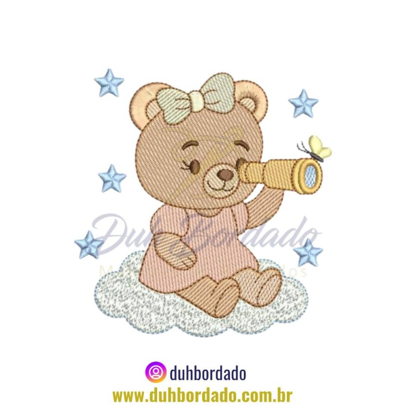 Matriz de Bordado de Ursinha