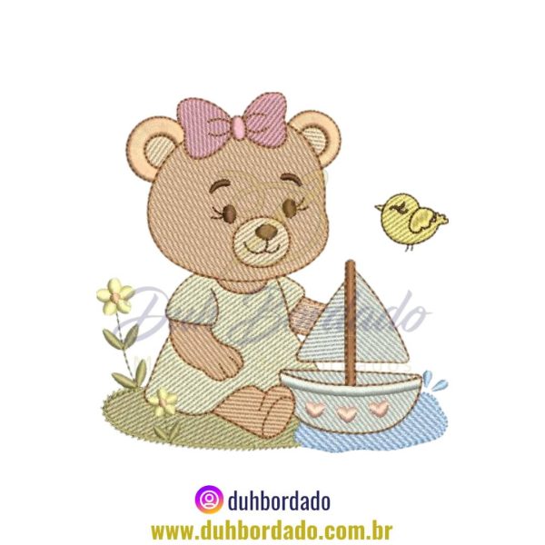 Coleção Matrizes de Bordados Ursinha - Imagem 3
